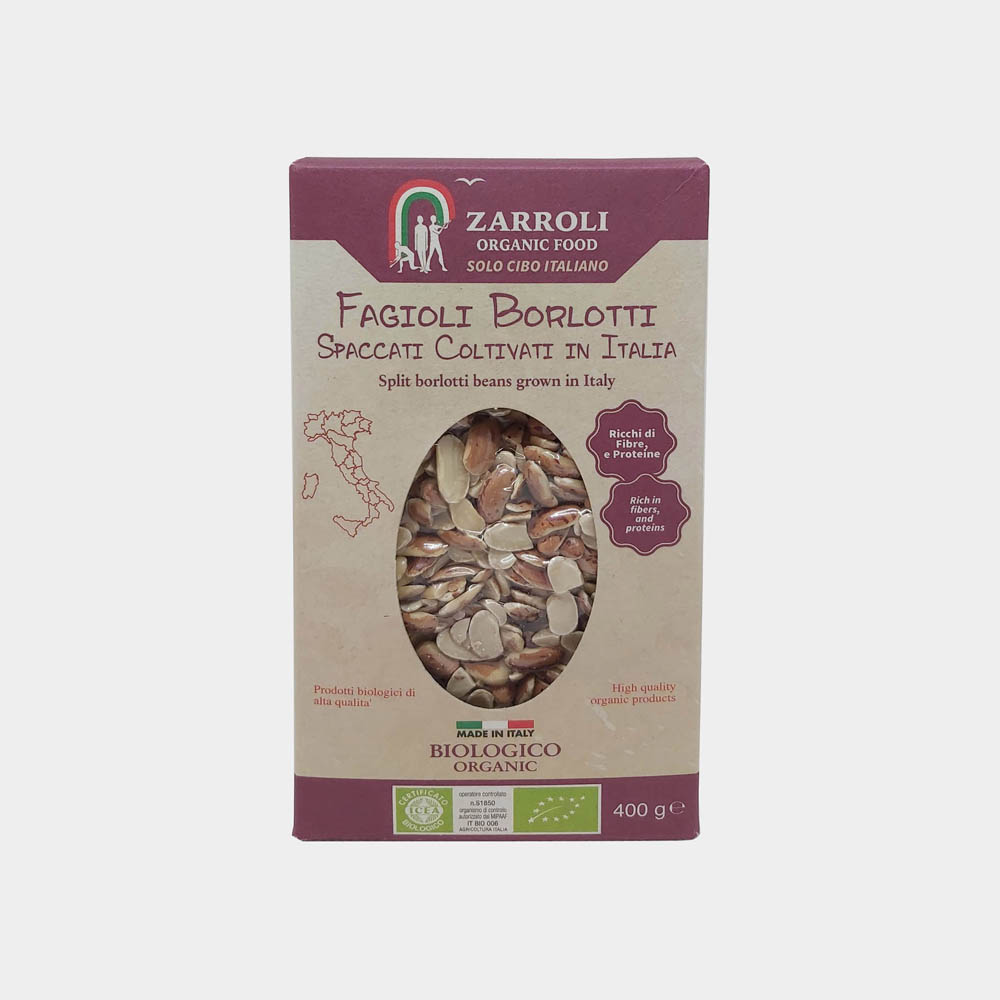 Fagioli Borlotti spaccati