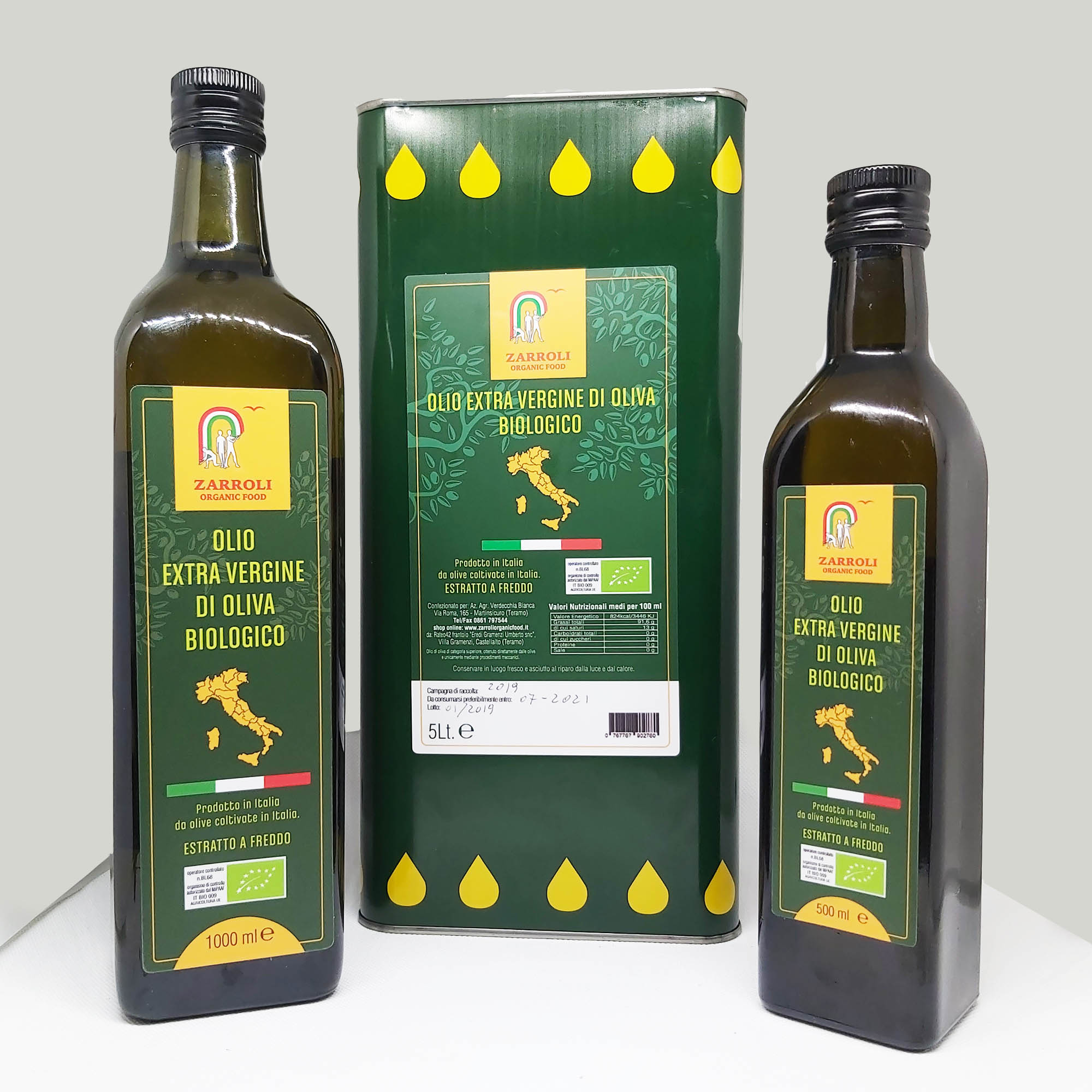 vendita online olio extravergine biologico